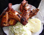 Pollo a la parrilla